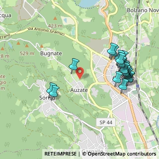 Mappa Via John Fitzgerald Kennedy, 28024 Gozzano NO, Italia (1.067)