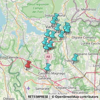 Mappa Via Papa Giovanni XXIII, 21040 Castronno VA, Italia (6.05933)