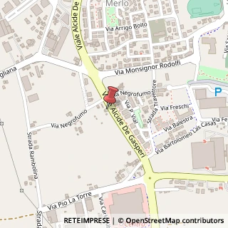 Mappa Viale A. De Gasperi, 40, 36061 Bassano del Grappa, Vicenza (Veneto)
