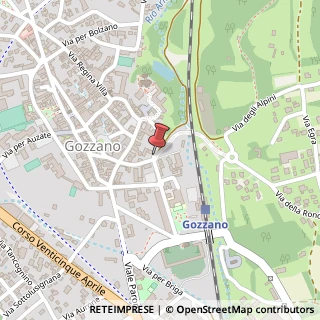 Mappa Via Madonna della Neve, 20, 28024 Gozzano, Novara (Piemonte)