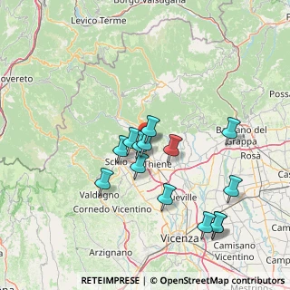 Mappa Via dell'Industria, 36013 Piovene Rocchette VI, Italia (13.77857)