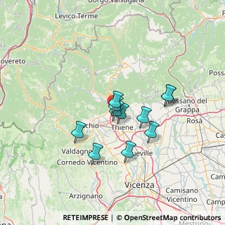 Mappa Via dell'Industria, 36013 Piovene Rocchette VI, Italia (10.26636)