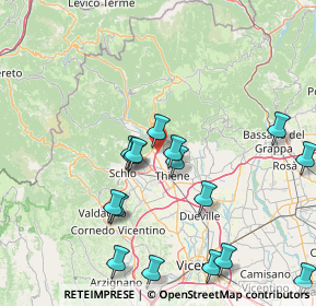 Mappa Via dell'Industria, 36013 Piovene Rocchette VI, Italia (17.39438)