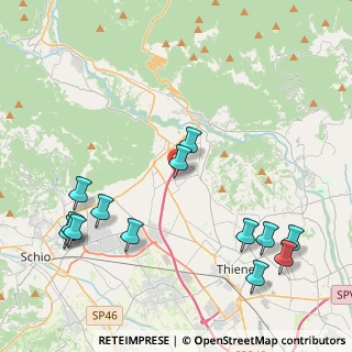 Mappa Via dell'Industria, 36013 Piovene Rocchette VI, Italia (5.04923)