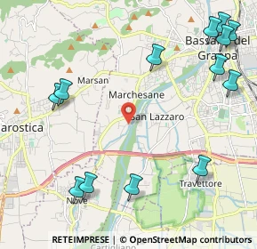 Mappa Strada Sette Case, 36061 Bassano del Grappa VI, Italia (2.84)