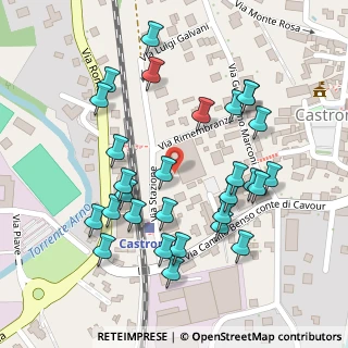 Mappa Via Stazione, 21040 Castronno VA, Italia (0.11724)