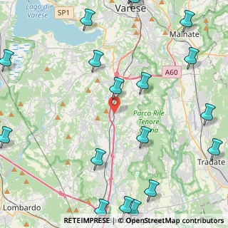 Mappa Via Stazione, 21040 Castronno VA, Italia (6.668)