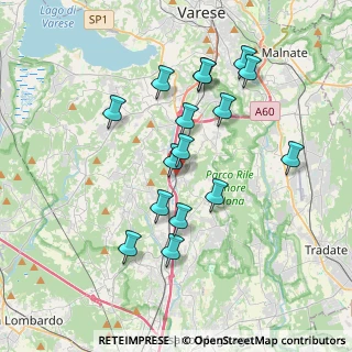 Mappa Via Stazione, 21040 Castronno VA, Italia (3.46563)