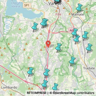 Mappa Via Stazione, 21040 Castronno VA, Italia (6.2155)