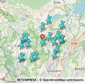 Mappa Via del Moriolo, 22040 Brenna CO, Italia (3.30263)