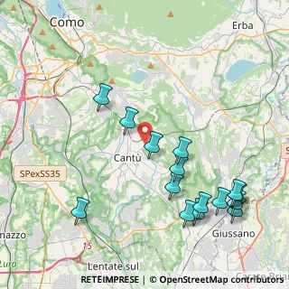 Mappa Via Seneca, 22063 Cantù CO, Italia (4.65933)