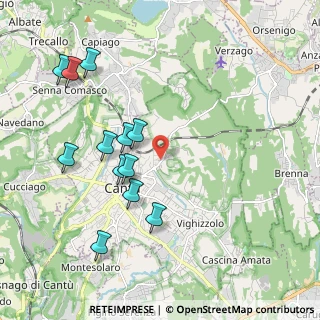 Mappa Via Seneca, 22063 Cantù CO, Italia (2.0725)