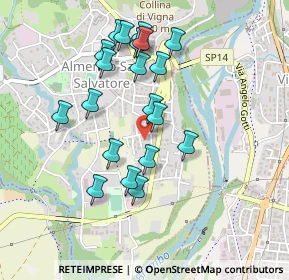 Mappa Via Giovanni Pascoli, 24031 Almenno San Salvatore BG, Italia (0.4355)