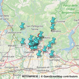 Mappa Via G. Caprini, 24022 Alzano Lombardo BG, Italia (11.02474)