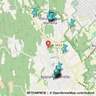 Mappa Via Varese, 22070 Appiano Gentile CO, Italia (1.255)