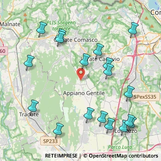 Mappa Via Varese, 22070 Appiano Gentile CO, Italia (5.22389)
