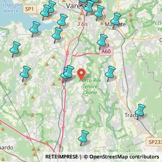 Mappa Via Piave, 21040 Caronno Varesino VA, Italia (6.1005)