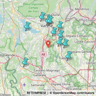 Mappa Via Piave, 21040 Caronno Varesino VA, Italia (7.39417)