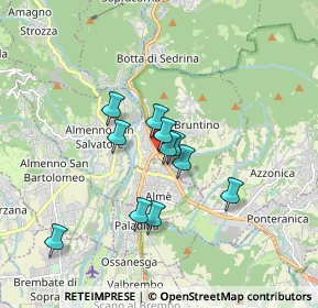 Mappa SS 470, 24018 Villa d'Almè BG, Italia (1.29364)