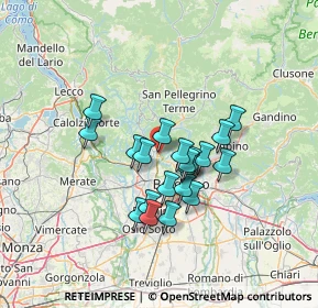 Mappa SS 470, 24018 Villa d'Almè BG, Italia (10.4715)