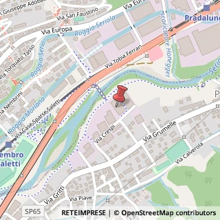Mappa Via Crespi, 29, 24020 Pradalunga, Bergamo (Lombardia)