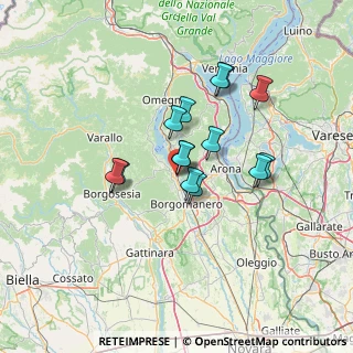 Mappa Via Ragazzoni, 28024 Gozzano NO, Italia (10.34286)
