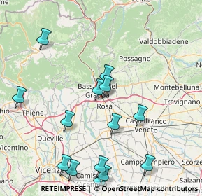 Mappa Via Carpellina, 36061 Bassano del Grappa VI, Italia (19.414)