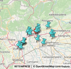 Mappa Via Carpellina, 36061 Bassano del Grappa VI, Italia (10.41063)