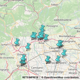 Mappa Via Carpellina, 36061 Bassano del Grappa VI, Italia (15.709)
