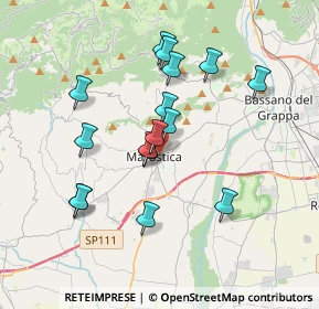 Mappa Via Divisione Pusteria, 36063 Marostica VI, Italia (3.27375)