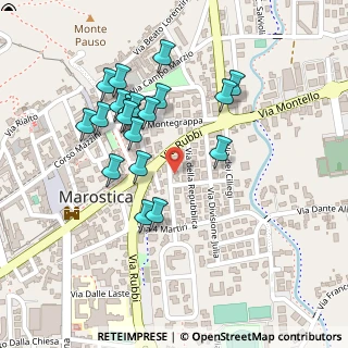Mappa Via Brigata Sassari, 36063 Marostica VI, Italia (0.22)