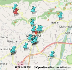 Mappa Via Brigata Sassari, 36063 Marostica VI, Italia (1.91056)