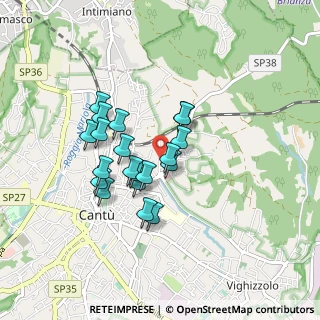 Mappa Via Virgilio, 22063 Cantù CO, Italia (0.6845)