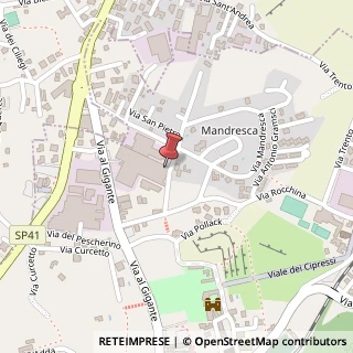 Mappa Via Sant'Ambrogio, 21, 22044 Inverigo, Como (Lombardia)