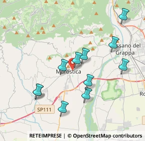 Mappa Piazza degli Alpini, 36063 Marostica VI, Italia (3.73)