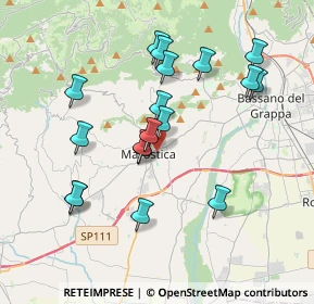 Mappa Via Divisione Julia, 36063 Marostica VI, Italia (3.56611)