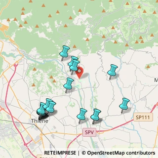 Mappa Via Andrea Palladio, 36030 Lugo di Vicenza VI, Italia (4.81)