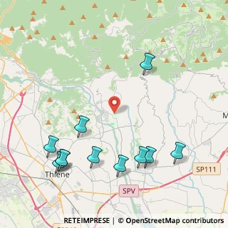 Mappa Via Andrea Palladio, 36030 Lugo di Vicenza VI, Italia (5.03727)