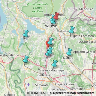 Mappa Via Guglielmo Marconi, 21040 Castronno VA, Italia (7.00727)