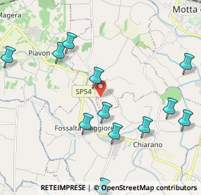 Mappa Via Ponte di Terra, 31040 Gorgo al Monticano TV, Italia (2.375)