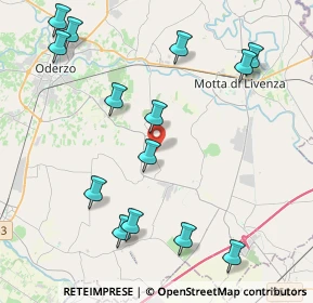 Mappa Via Ponte di Terra, 31040 Gorgo al Monticano TV, Italia (4.83786)