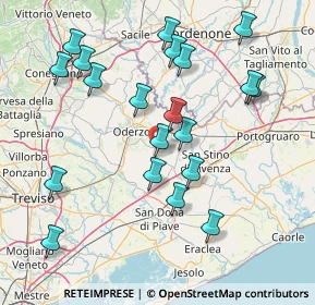 Mappa Via Ponte di Terra, 31040 Gorgo al Monticano TV, Italia (16.27)