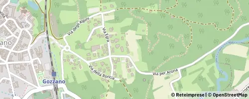 Mappa Gozzano