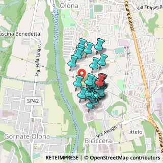 Mappa Via Giovanni Boccaccio, 21043 Castiglione Olona VA, Italia (0.27667)