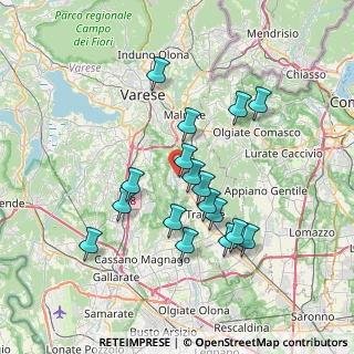 Mappa Via Giovanni Boccaccio, 21043 Castiglione Olona VA, Italia (6.59588)