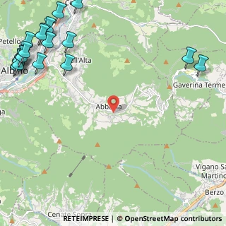 Mappa Via Calba, 24021 Albino BG, Italia (3.6625)