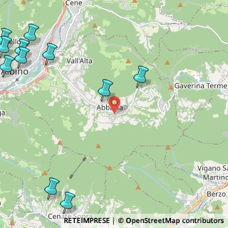 Mappa Via Cistercensi, 24021 Albino BG, Italia (3.58091)