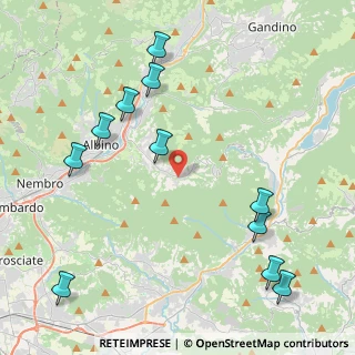 Mappa Via Cistercensi, 24021 Albino BG, Italia (5.12)