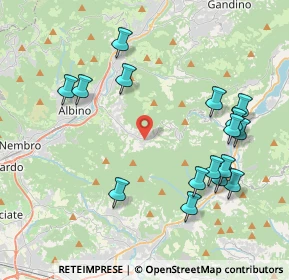 Mappa Via Cistercensi, 24021 Albino BG, Italia (4.42875)