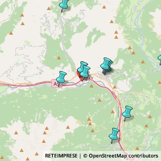 Mappa A5 Torino - Aosta, 11024 Châtillon AO, Italia (4.15167)